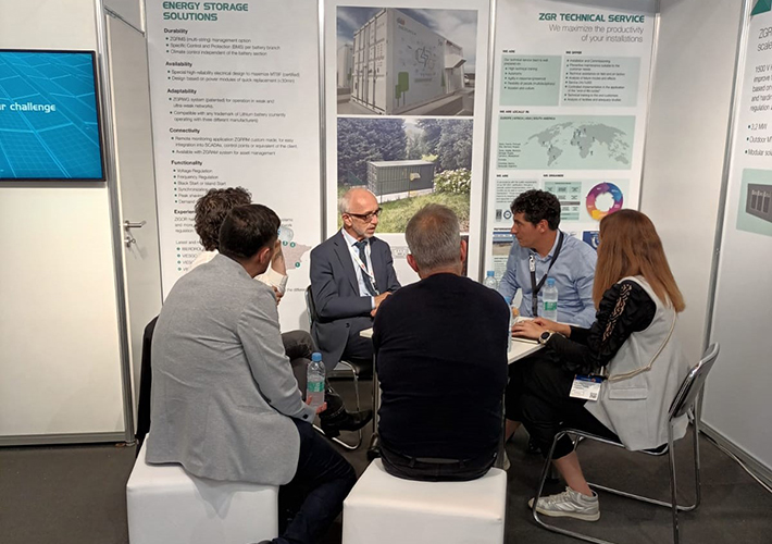 Foto El Inversor Central 3300 kVA – 1500 V que ZGR presentará en Intersolar 2023 está preparado para dar servicio a sistemas de almacenamiento de energía de gran escala.